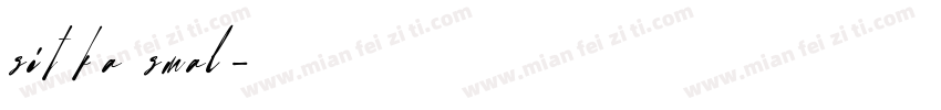 sitka smal字体转换
